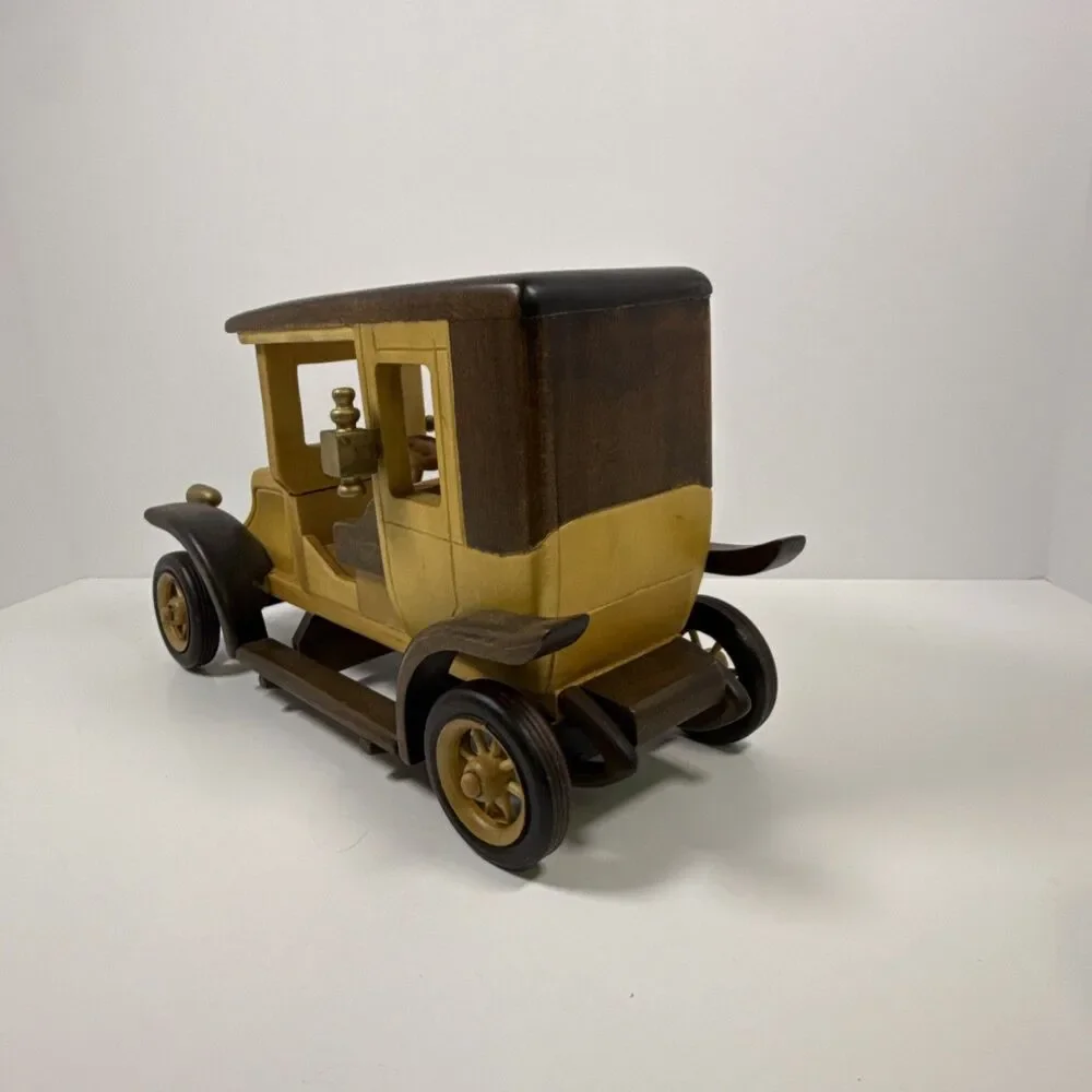 Old Model Wooden Car 